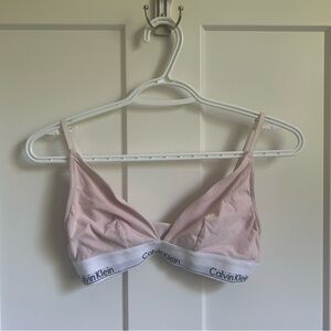 Light Pink Calvin Klein Bralette